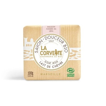 La Corvette Mydło BIO Organiczne Kozie Mleko 100g