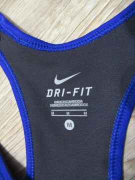 NIKE DRI FIT top bokserka ze stanikiem jak nowa M