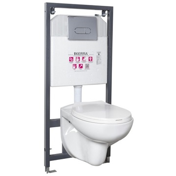 Zestaw Podtynkowy WC Doris/Pacific CHR