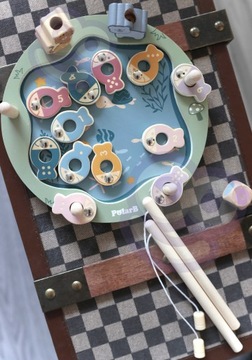 VIGA POLARB ДЕРЕВЯННАЯ РЫБАЛКА ИГРА НАВЫКИ