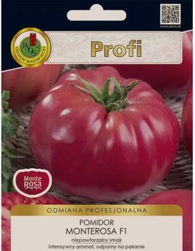 Pomidor malinowy Monterosa F1 8 nasion Pnos