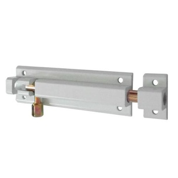 Zasuwka Zasuwa BIAŁA Rygiel Stal 100x30mm Mod.500