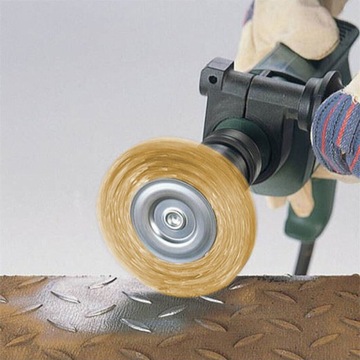 9SZT ZESTAW SZCZOTEK DRUCIANYCH DO WIERTARKI WKRĘTARKI STALI METALU DREWNA