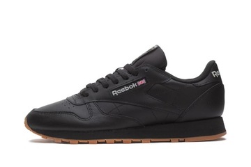 Buty męskie sportowe czarne skóra GY0954 REEBOK CLASSIC BLACK 100008493 41