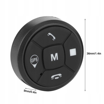 Przycisk sterowania na kierownicy Głośność radia