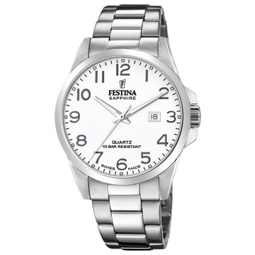 Zegarek Męski Festina F20024-1 srebrny