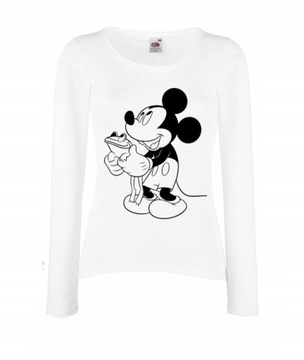 BLUZKA DAMSKA WZORY MYSZKA MIKI MICKEY MOUSE