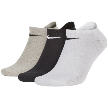 Nike skarpetki stopki mix kolory niskie bawełniane SX2554-901 S