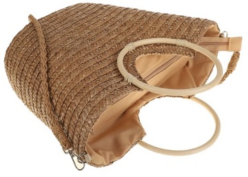 Элегантная женская сумка-мессенджер, соломенная корзина, 1804 г.