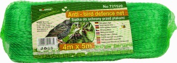 SIATKA PRZECIW PTAKOM na PTAKI OCHRONNA 4x5=20m2