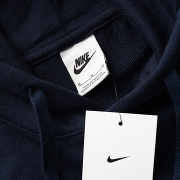 Nike granatowy męski komplet dresowy sportowy bluza spodnie regular fit M