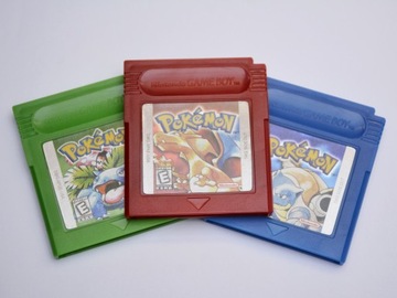 Игра Pokemon Red Version для Nintendo Gameboy Color GBC