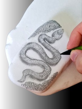 MARKERY PISAKI AKRYLOWE WIELOFUNKCYJNE KREATYWNE DO KAMIENI+ KAMIEŃ PŁASKI