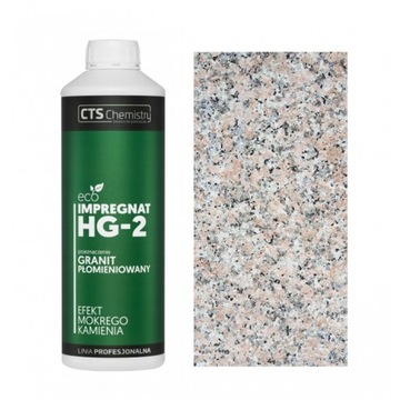 IMPREGNAT DO GRANITU PŁOMIENIOWEGO HG-2 MOKRY KAMIEŃ - 1L CTS CHEMISTRY