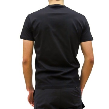 DSQUARED2 włoski t-shirt koszulka ICON BLACK SPRAY XXL