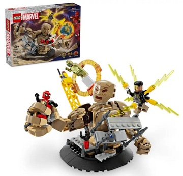 LEGO Marvel 76280 Spider-Man vs. Sandman: ostateczna bitwa - klocki