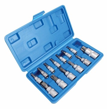 S-A13NT ZESTAW NASADEK TORX 1/4″ 3/8″ 1/2″ 13 SZT SATRA