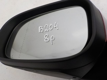 B204 VOLVO S40 II V50 FACELIFT ZRCÁTKO VNĚJŠÍ LEVÉ 8 PIN