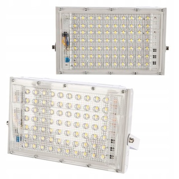 ГАЛОГЕННАЯ СВЕТОДИОДНАЯ ЛАМПА С ОТРАЖАТЕЛЕМ 100ВТ ПРОЖЕКТОР 7000лм