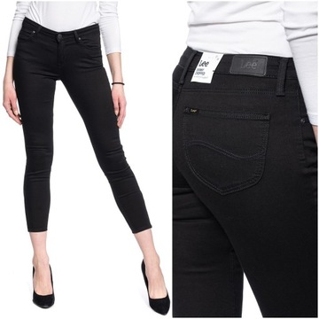 Damskie spodnie jeansowe Lee SCARLETT CROPPED W27 L31