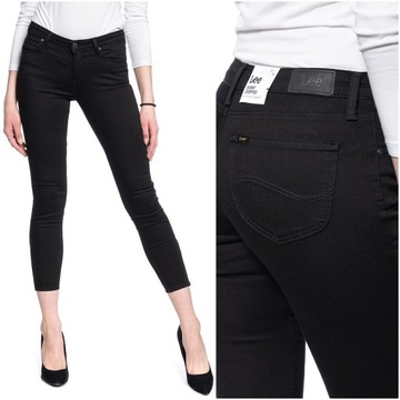 Damskie spodnie jeansowe Lee SCARLETT CROPPED W28 L33