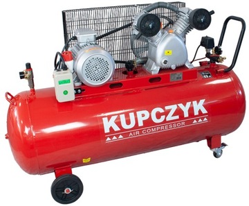 Kompresor tłokowy Sprężarka Kupczyk 300 lit KKT 800/300 wydajność 800 l/m