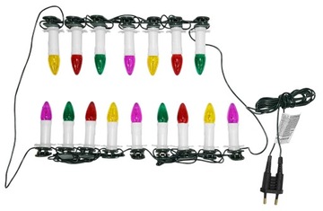ТРАДИЦИОННЫЕ РОЖДЕСТВЕНСКИЕ ОГНИ ДЕКОРАТИВНЫЕ СВЕЧИ P8 5W