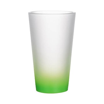 Szklanka 600 ml szroniona do sublimacji - zielony