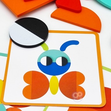 Логическая головоломка «40 узоров» ФОРМЫ EDU Головоломка