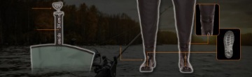 WADERS, молодежные рыболовные кулиски 3Kamido BLACK + сумка р. 41