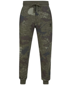 NAVITAS Ocieplane Spodnie Sherpa Joggers Camo M