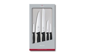 Zestaw noży Victorinox Swiss Classic 5 noży czarne