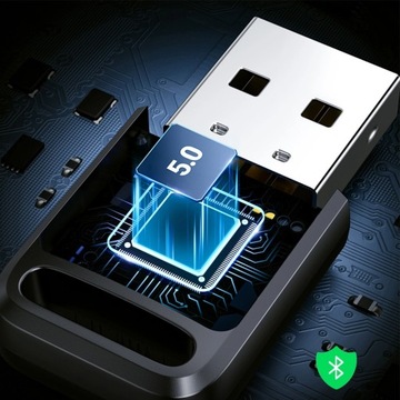 Adapter nadajnik do komputera, USB-A - Bluetooth 5.0, mały smukły, Ugreen