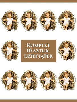 DZIECIĄTKO Jezus na SIANKU FIGURKA Boże Narodzenie