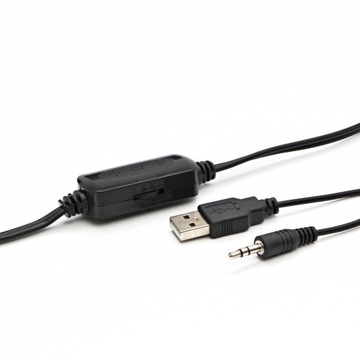 Колонки с логотипом SPZ2, 2.0, 5Вт, черные, регулировка громкости