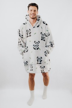 ОДЕЯЛО СВИТШОТ Одеяло толстовка толстовка Panda Comfy Moment Oversize 2в1 Польша