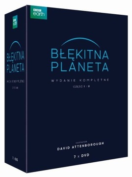 BŁĘKITNA PLANETA [ BOX 7 DVD ] BBC D. Attenborough