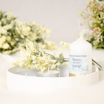 Благодарственная свеча для гостей Первое Святое Причастие