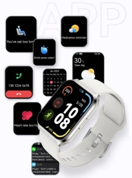 Умные часы HAYLOU LS02 Watch 2 Pro БЕЛЫЕ