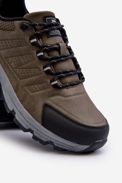 BUTY TREKKINGOWE SPORTOWE MĘSKIE WYGODNE KHAKI 41