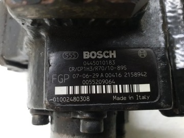 OPEL VECTRA ČERPADLO VSTŘIKOVAČE VYSOKÉHO TLAKU 1.9 CDTI DIESEL 0445010183
