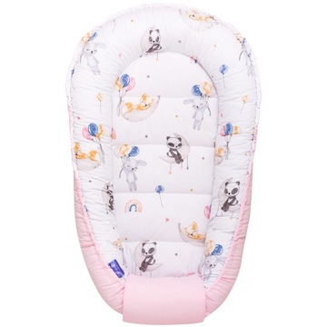 Комплект COTTON BABY Розовый 5в1 YUKKA COCOON