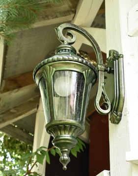 Садовый фонарь КОРИЧНЕВЫЙ/МЕДНЫЙ БАРБАДОС 3F Новинка!