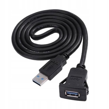Przedłużacz panelu samochodowego silnika USB 2.0