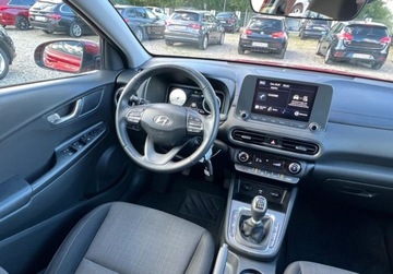 Hyundai Kona I Crossover Facelifting 1.0 T-GDI 120KM 2021 Hyundai Kona 1.0T-GDI 120KM Klimatronik Navi Led Virtual Stan Bdb ZAREJEST, zdjęcie 17
