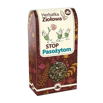 Herbata ziołowa stop pasożytom 80g