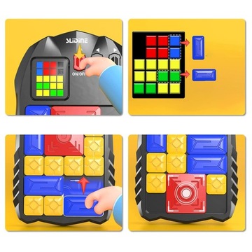 PUZZLE GRA PAMIĘCIOWA ZABAWKAZ EKRANEM LED DLA DZIECI + 500 POZIOMÓW