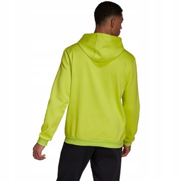 Pánska mikina hoody adidas Entrada 22 limetka r.M