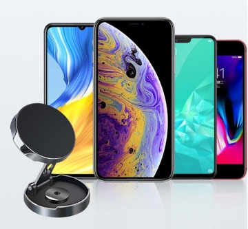 Поворотный магнитный автомобильный держатель для телефона