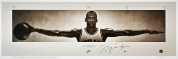Michael Jordan (1997) Autograf ! Panorama! 90x30cm